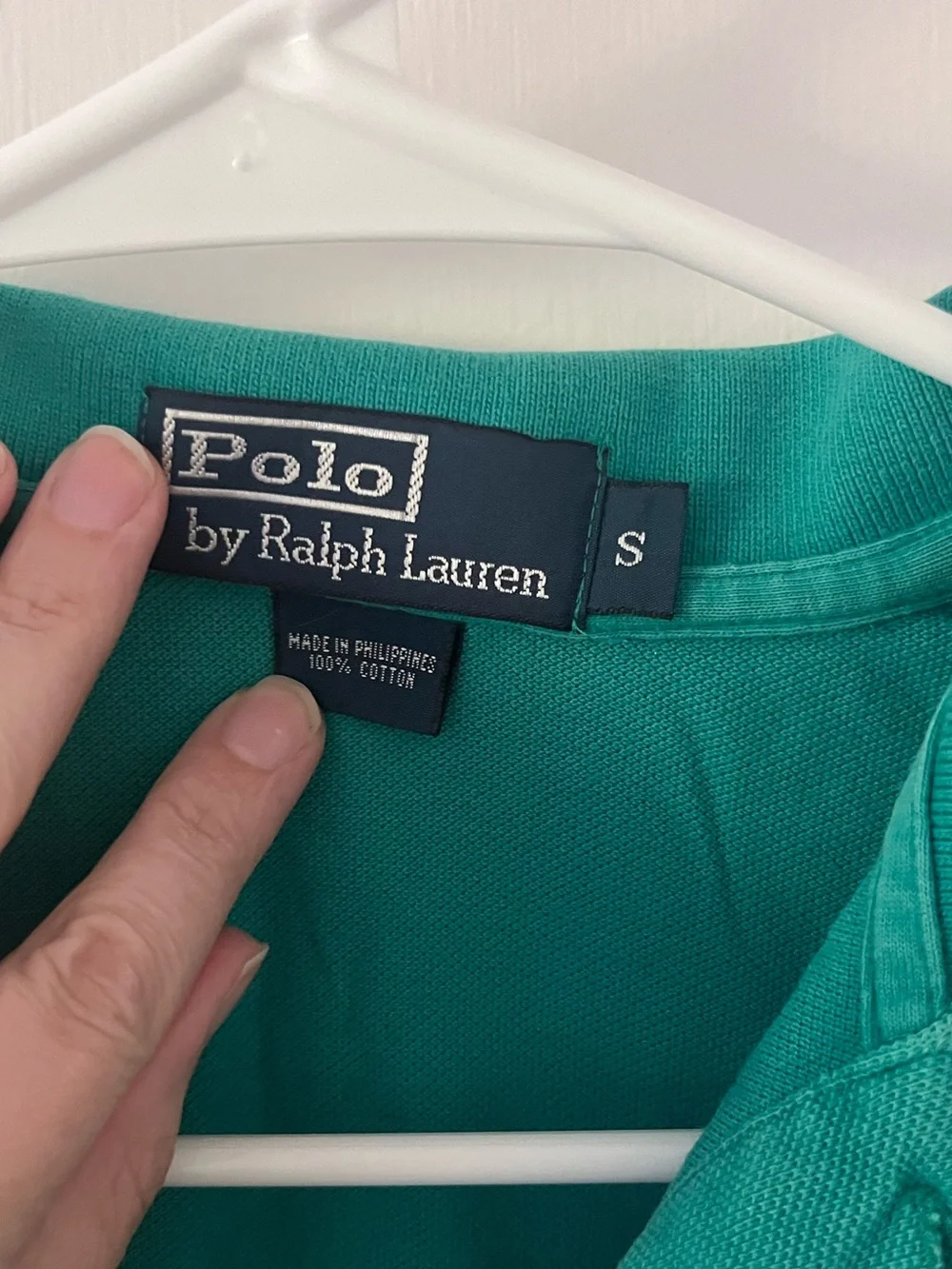 Polo Ralph Lauren Men’s Short Sleeve Polo Teal Turquoise Small